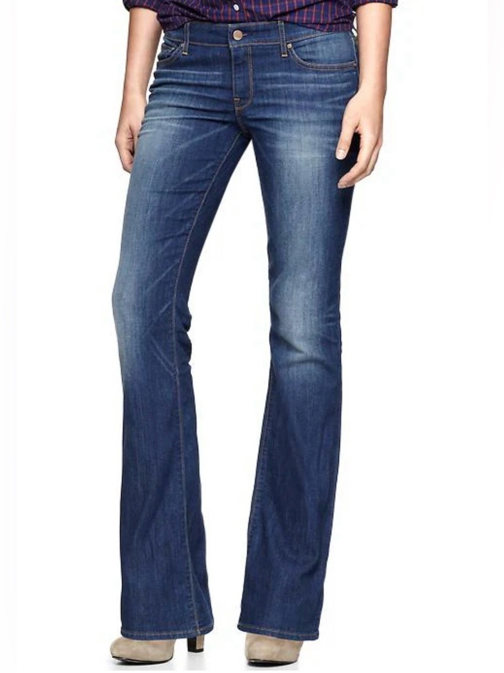 GAP Blue Sexy Bootcut Jeans
